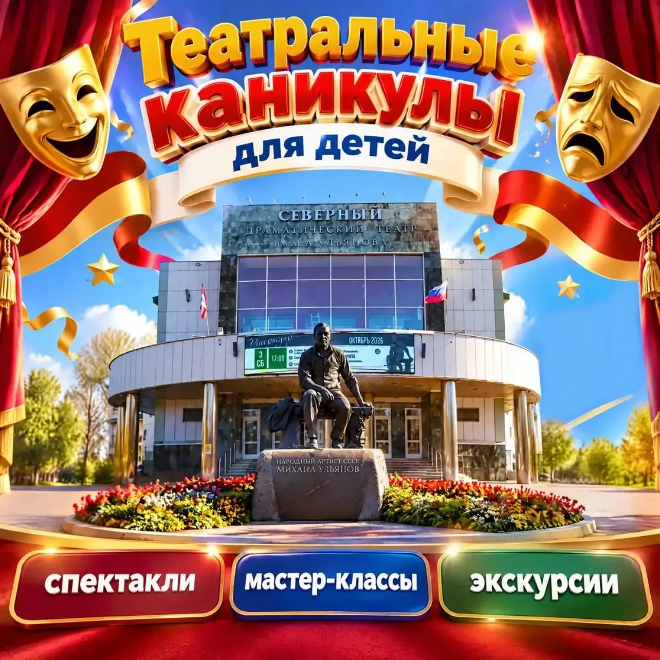 💥Дорогие друзья! Вы думаете как организовать интересный досуг для детей в каникулы?