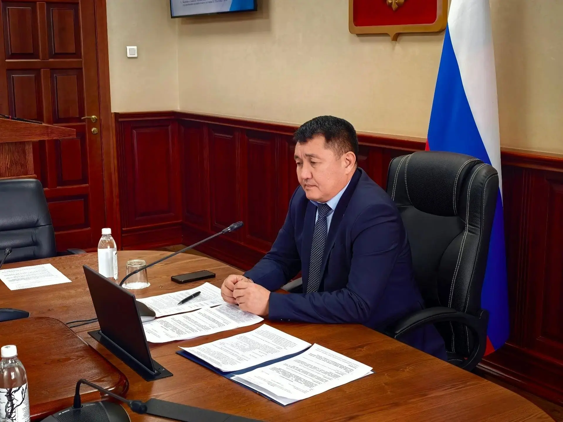 Еженедельное заседание межведомственной комиссии в режиме ВКС по поддержке участников с...