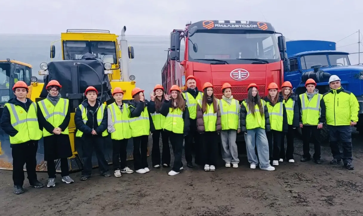 🏗 Расширяем горизонты: экскурсия на предприятие «ЯмалАвтодор» 🚛