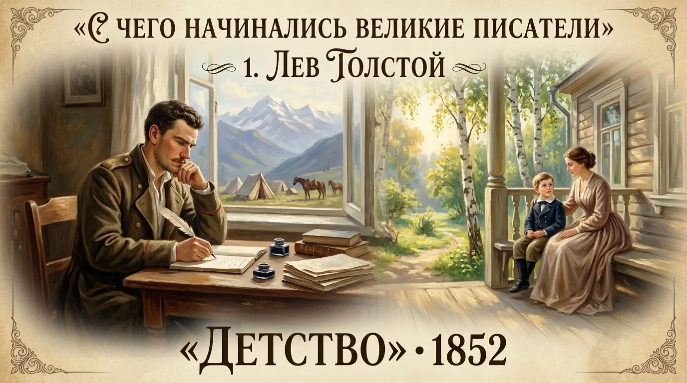 С чего начинались великие писатели 📚