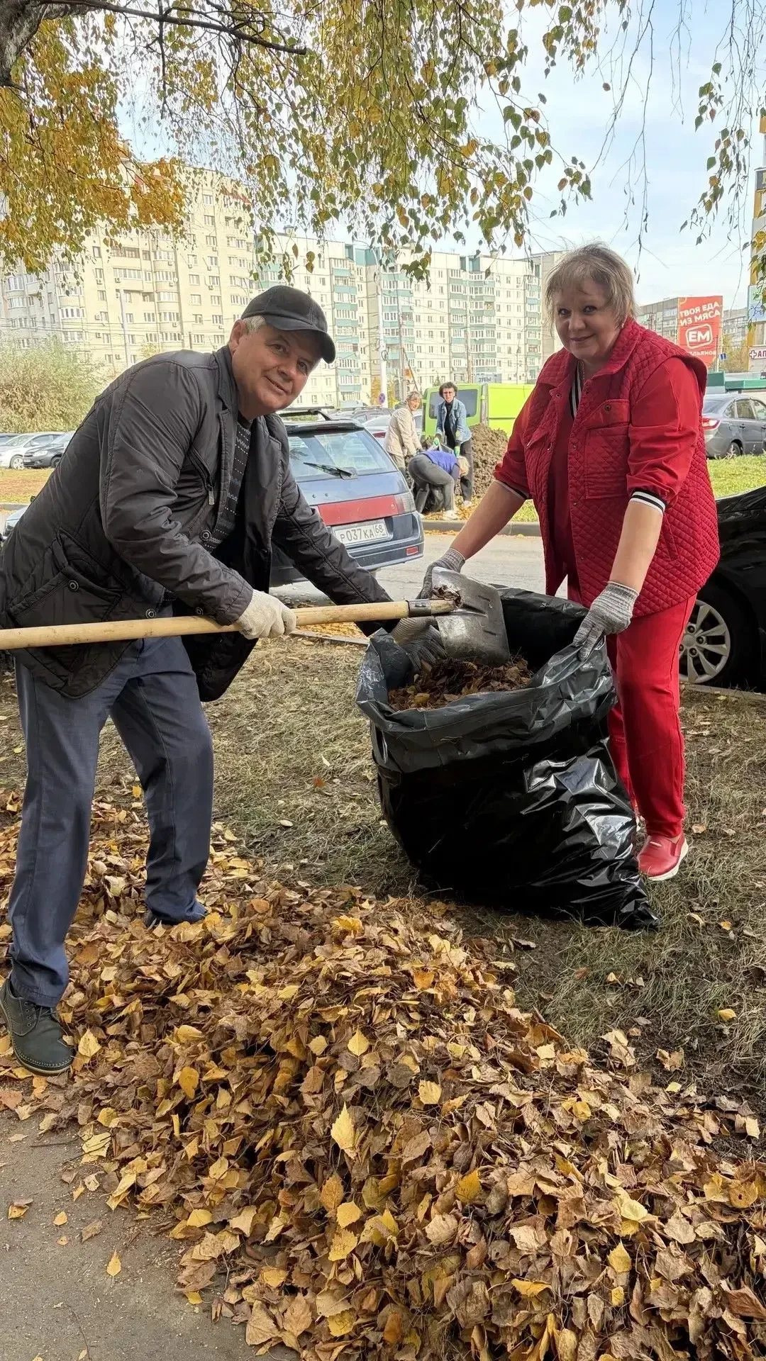 🍁🧹 В Тамбове сегодня проходит День ударного труда