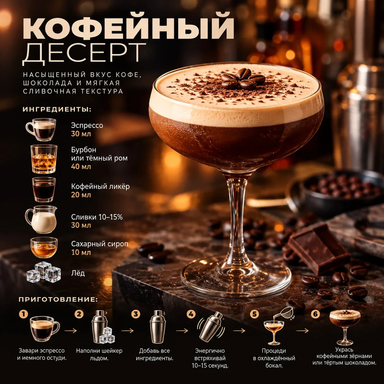 ☕️ «Кофейный десерт»