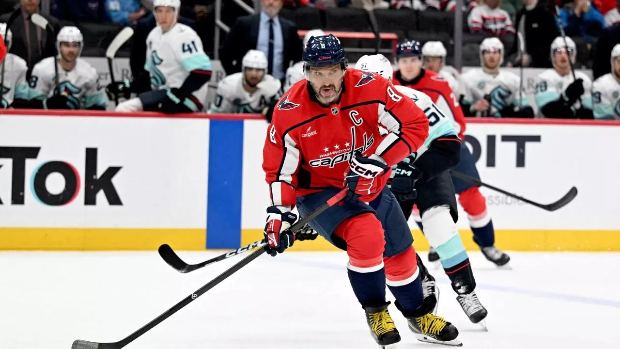 🏒Первый гол Овечкина в сезоне НХЛ не спас «Вашингтон» от поражения в матче с «Сиэтлом»