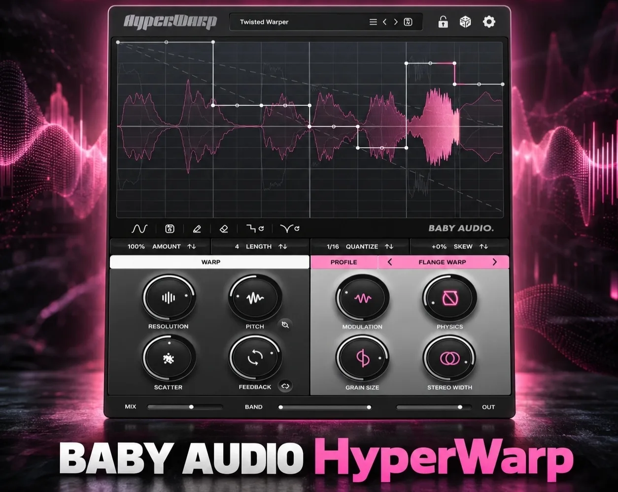 🎛 BABY Audio HyperWarp v1.0.1 — интересная штука для тех, кто любит экспериментировать...