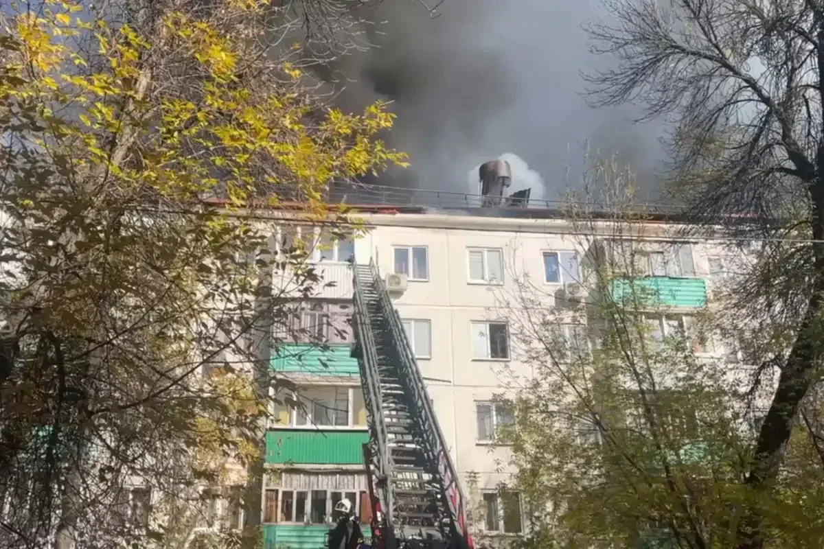 В Уфе возбуждено дело о пожаре в доме на улице Р. Зорге