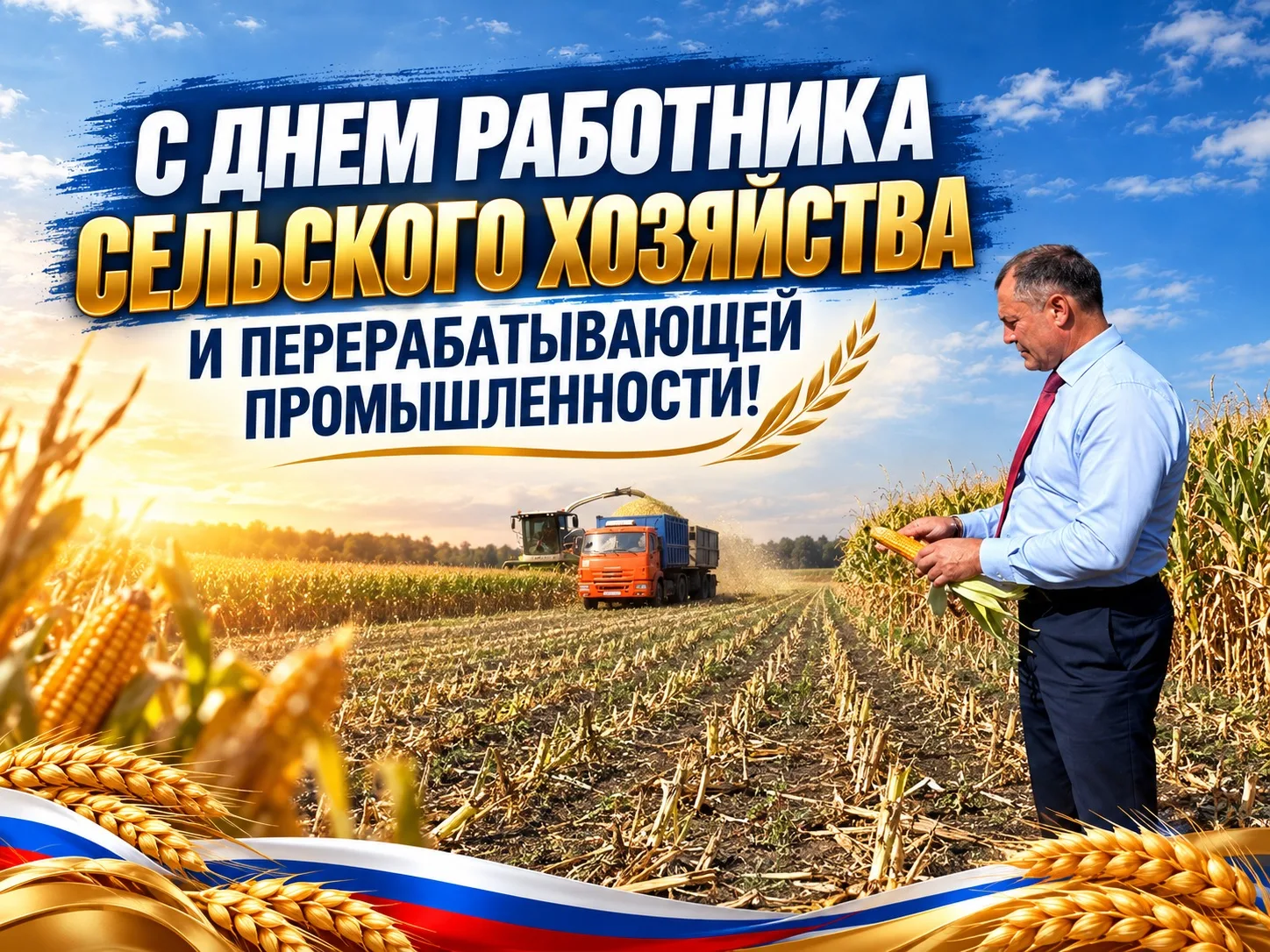 🌾 С Днем работника сельского хозяйства и перерабатывающей промышленности!
