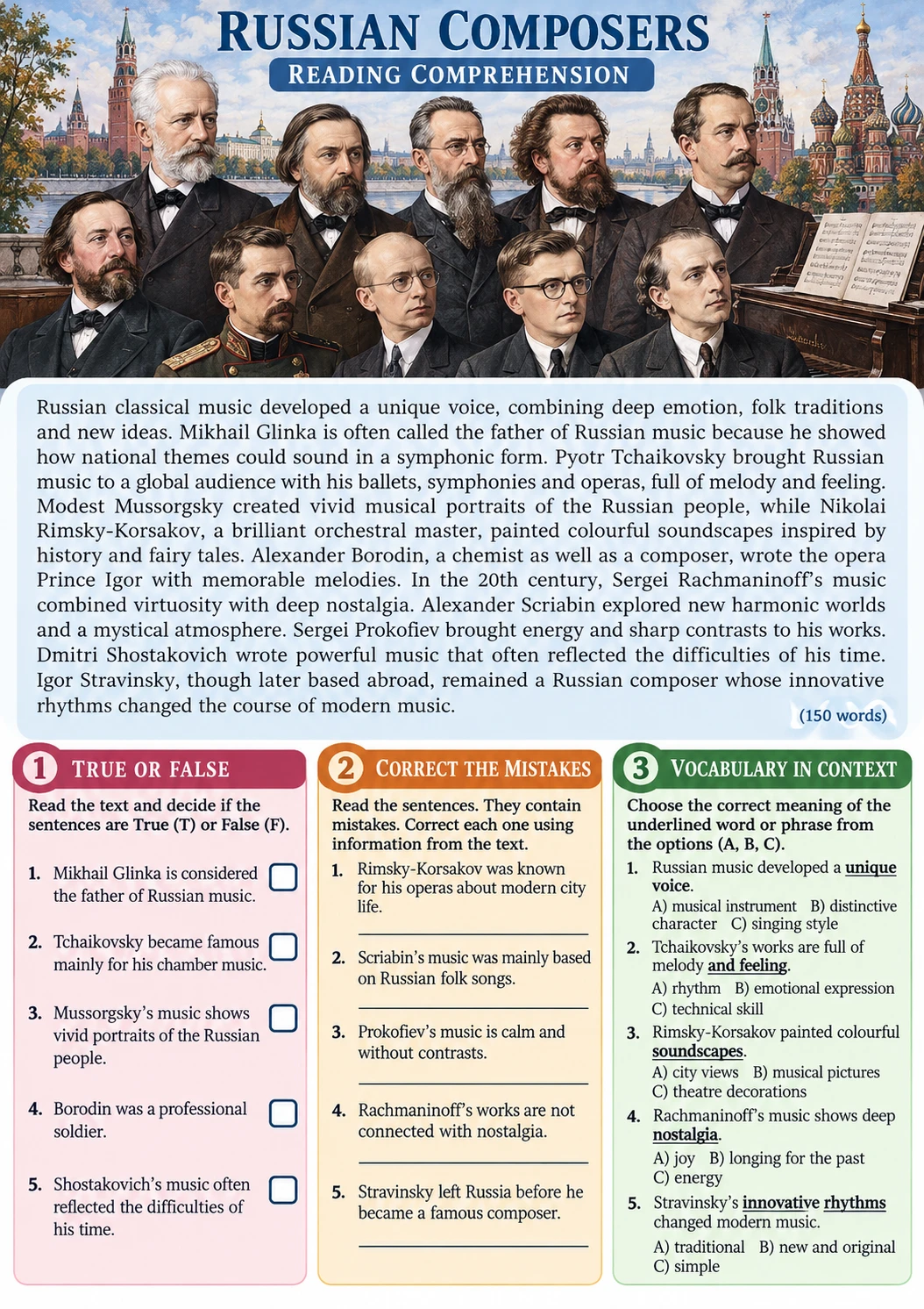 ❤ RUSSIAN COMPOSERS