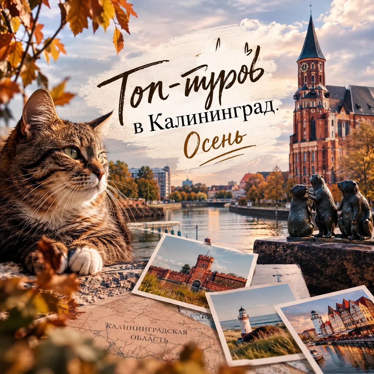 🍂 Подаём горячее! ТОП туров в Калининград на осень 🔥