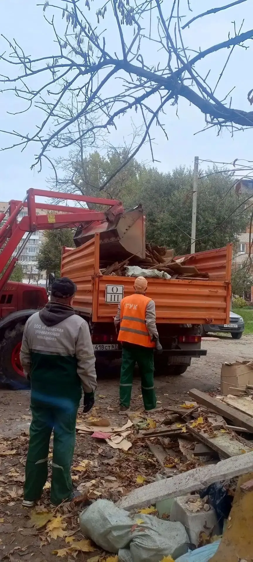🧹 Вывоз мусора из подвала: работы выполнены 🗑