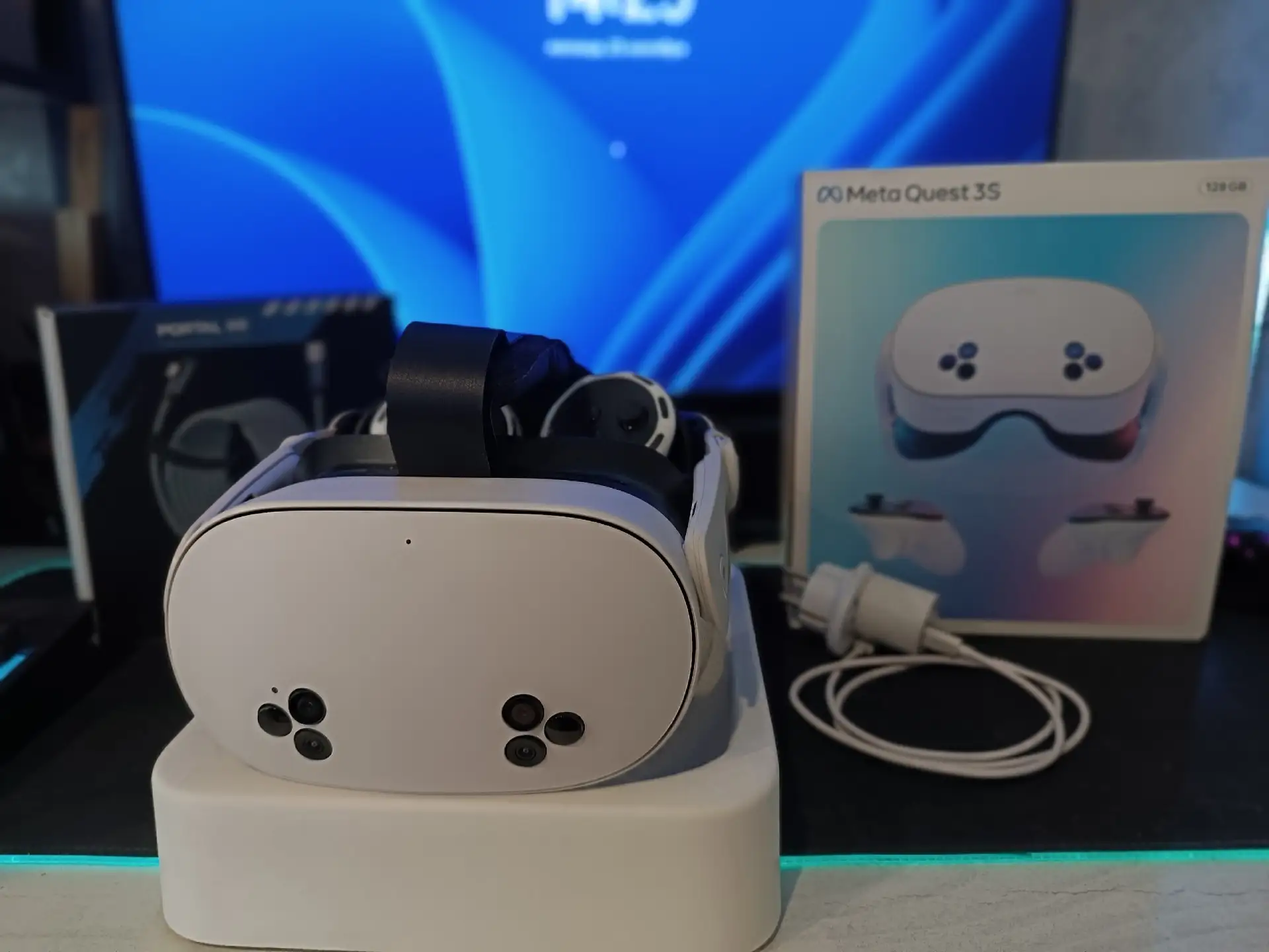Продается VR шлем Oculus Quest 3S 8 ГБ + 128 ГБ Snapdragon XR2 Gen 2 4324 мАч Глобальна...