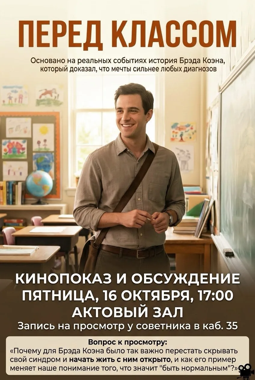 🎬 Внимание, киноклуб «Киноперемена»!