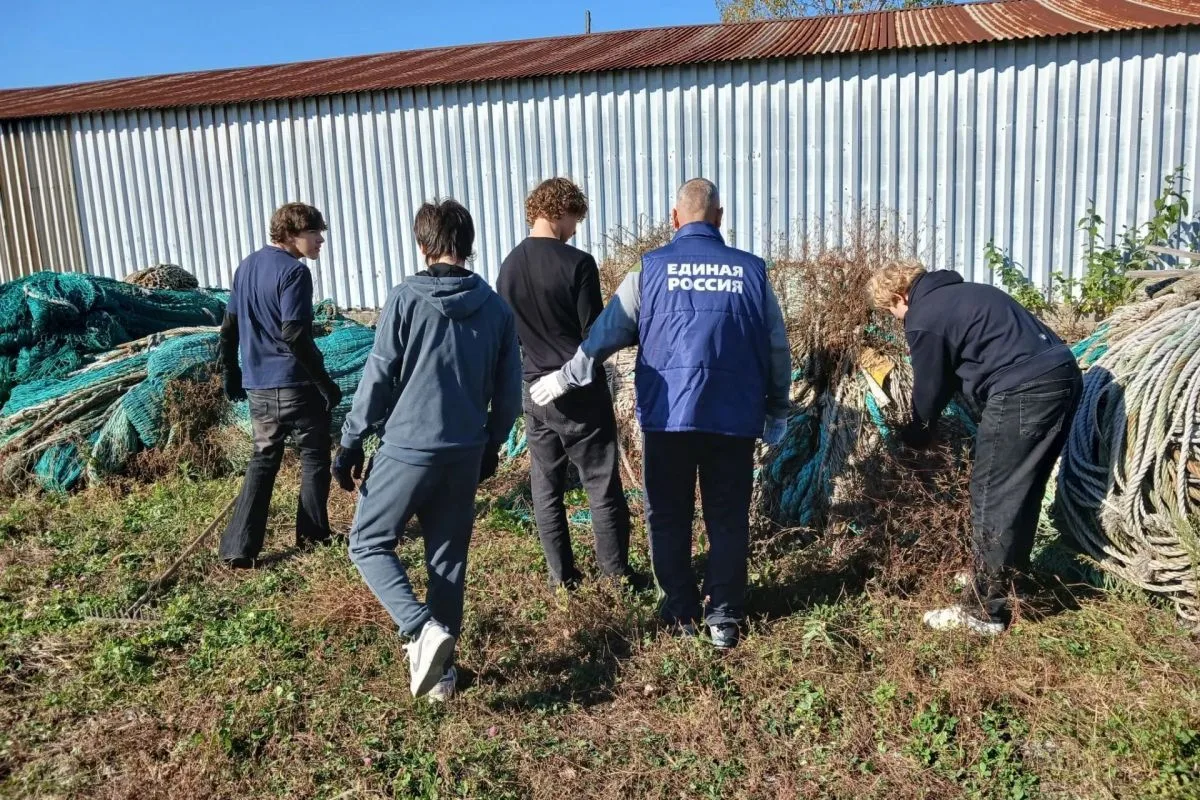 В Находке прошёл субботник в поддержку пограничников