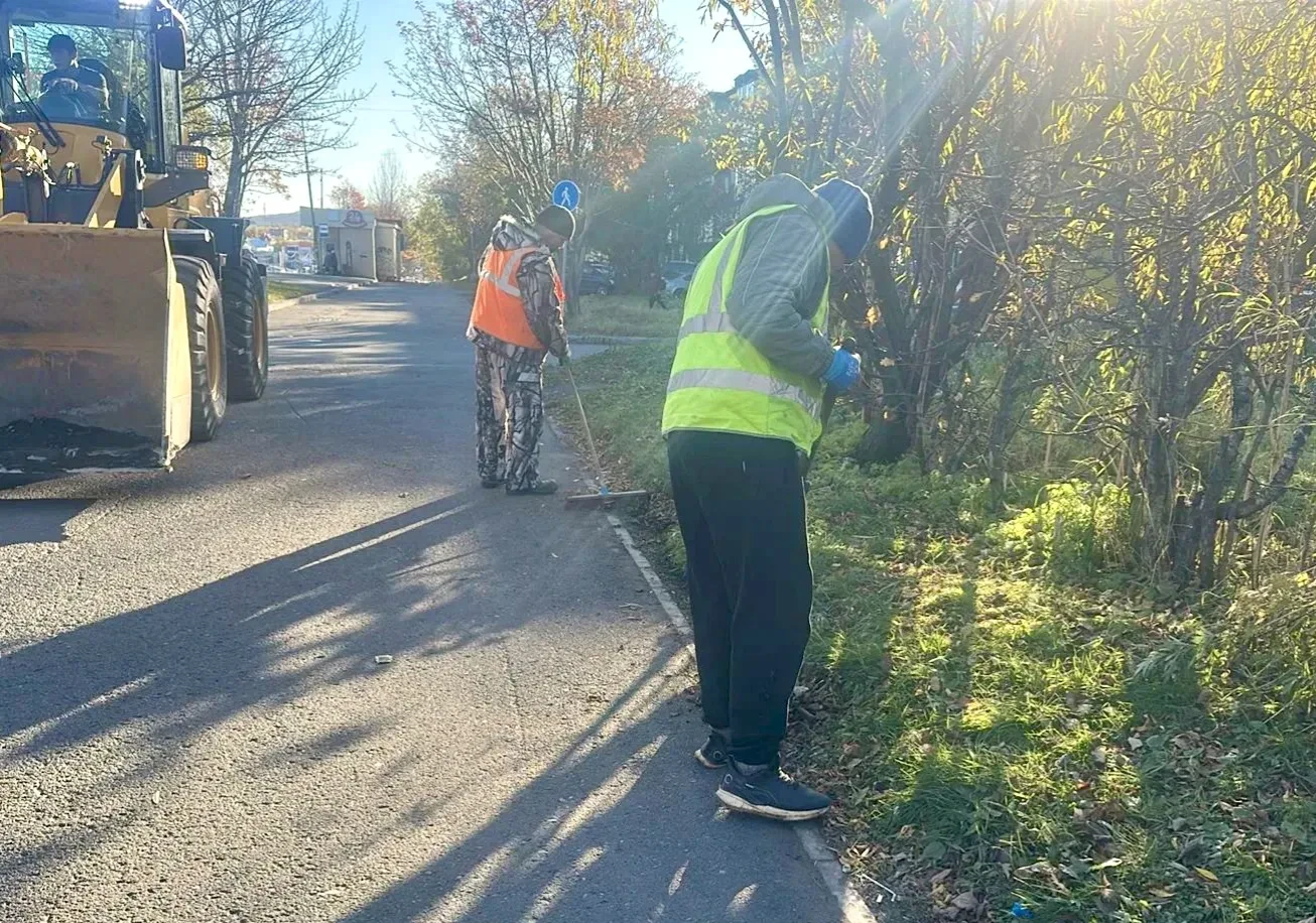 🚧 Уборка в городе идёт каждый день