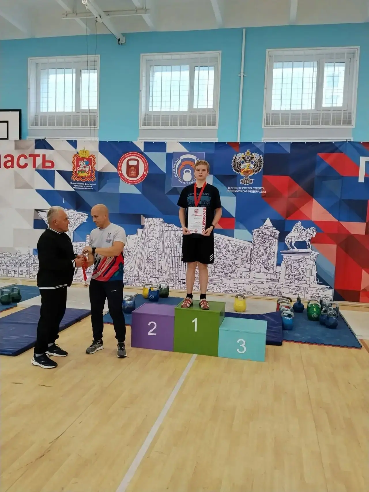 🏆 Ступинские спортсмены приняли участие в соревнованиях по гиревому спорту