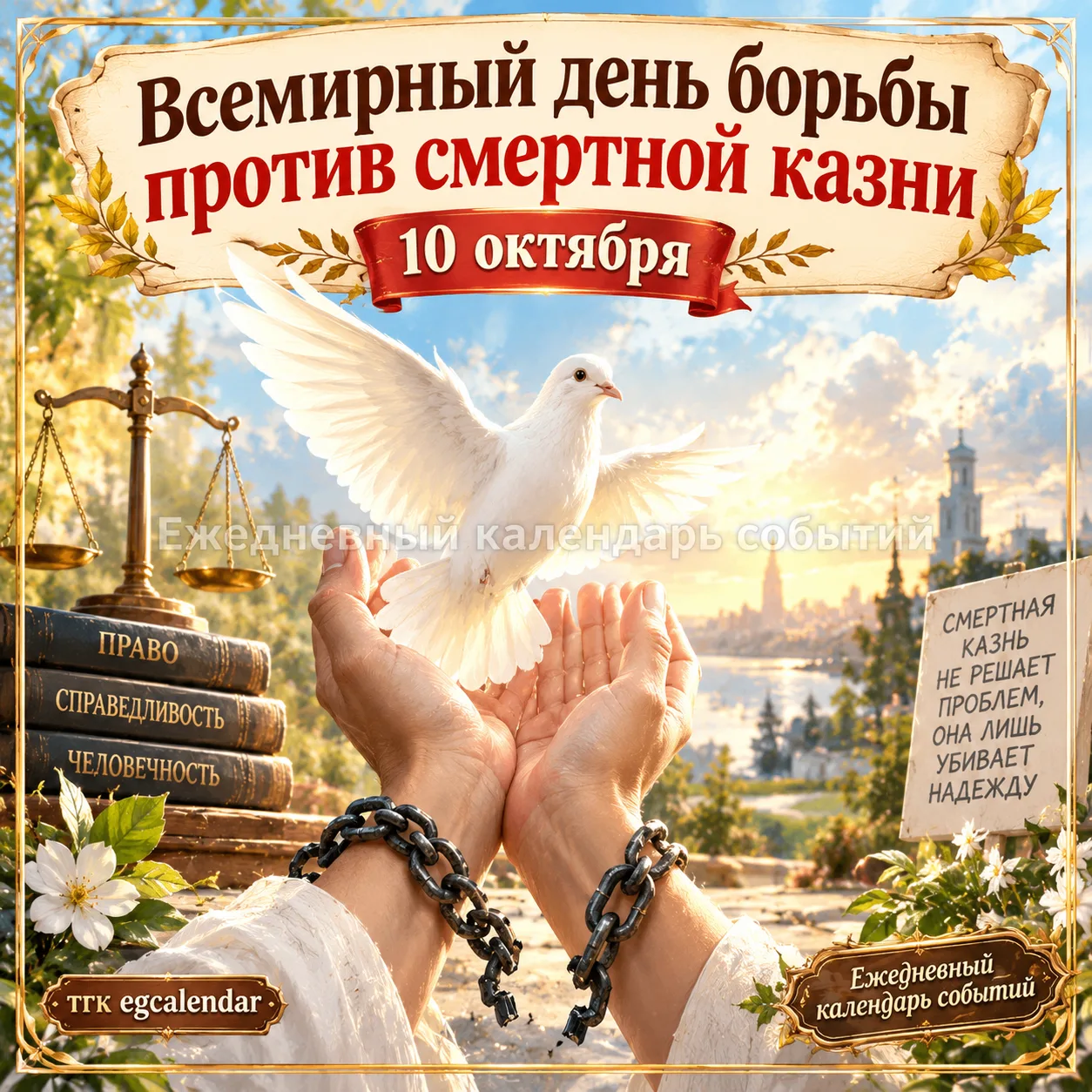 Всемирный день борьбы против смертной казни