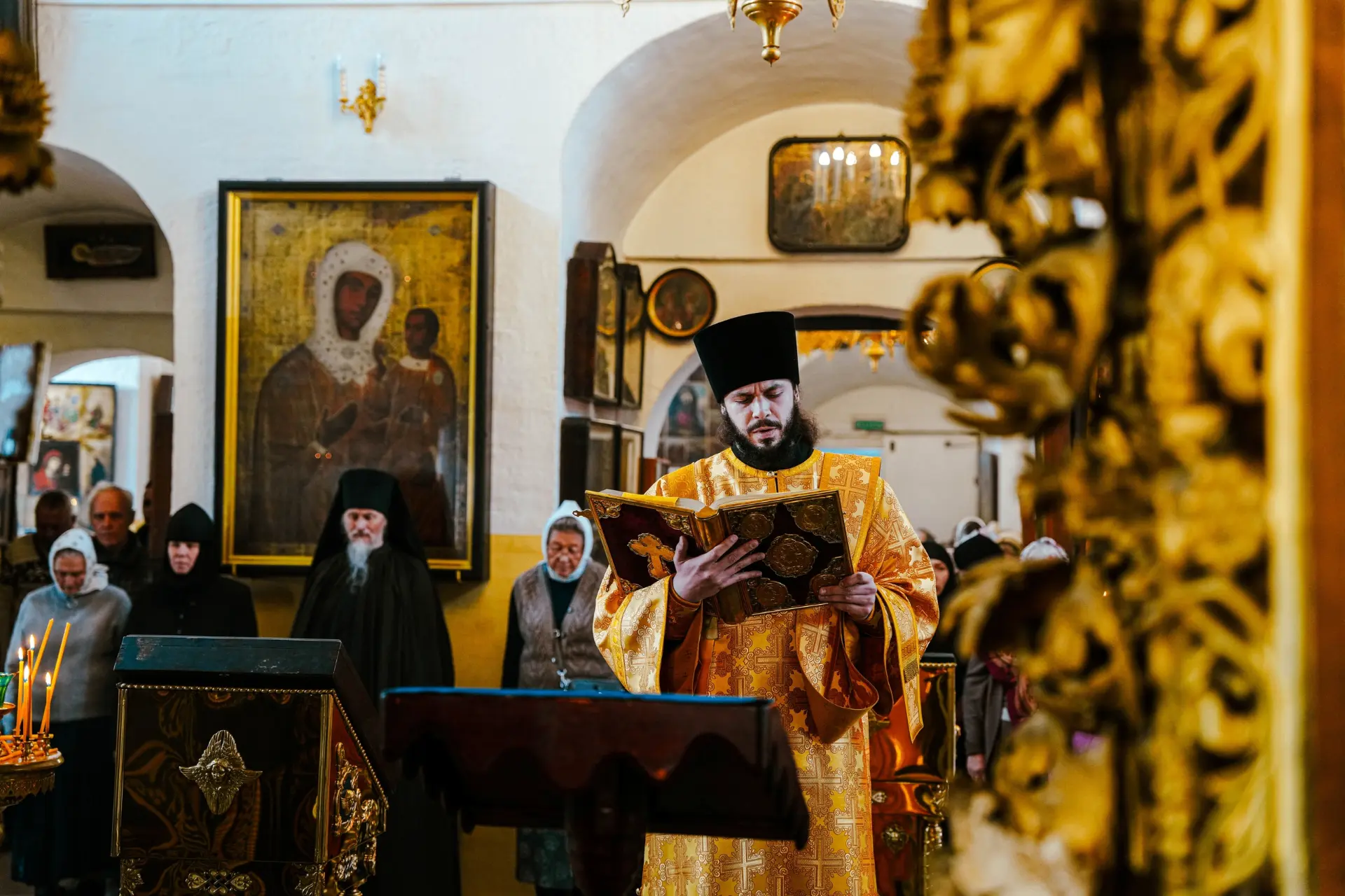 В Иоанно‑Богословском мужском монастыре города Чердыни торжественно отметили престольны...