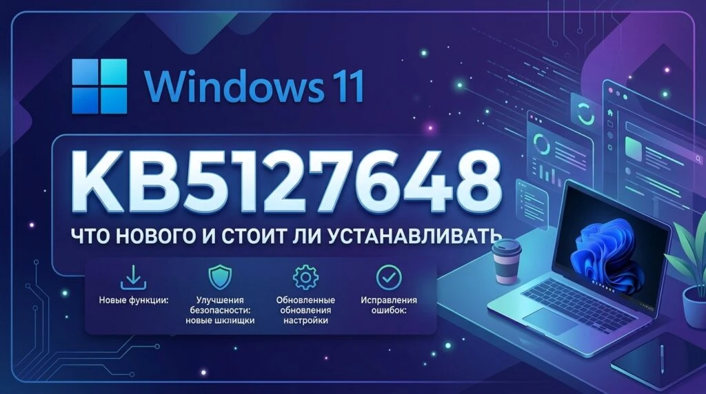 🪟 KB5127648: что нового и стоит ли устанавливать