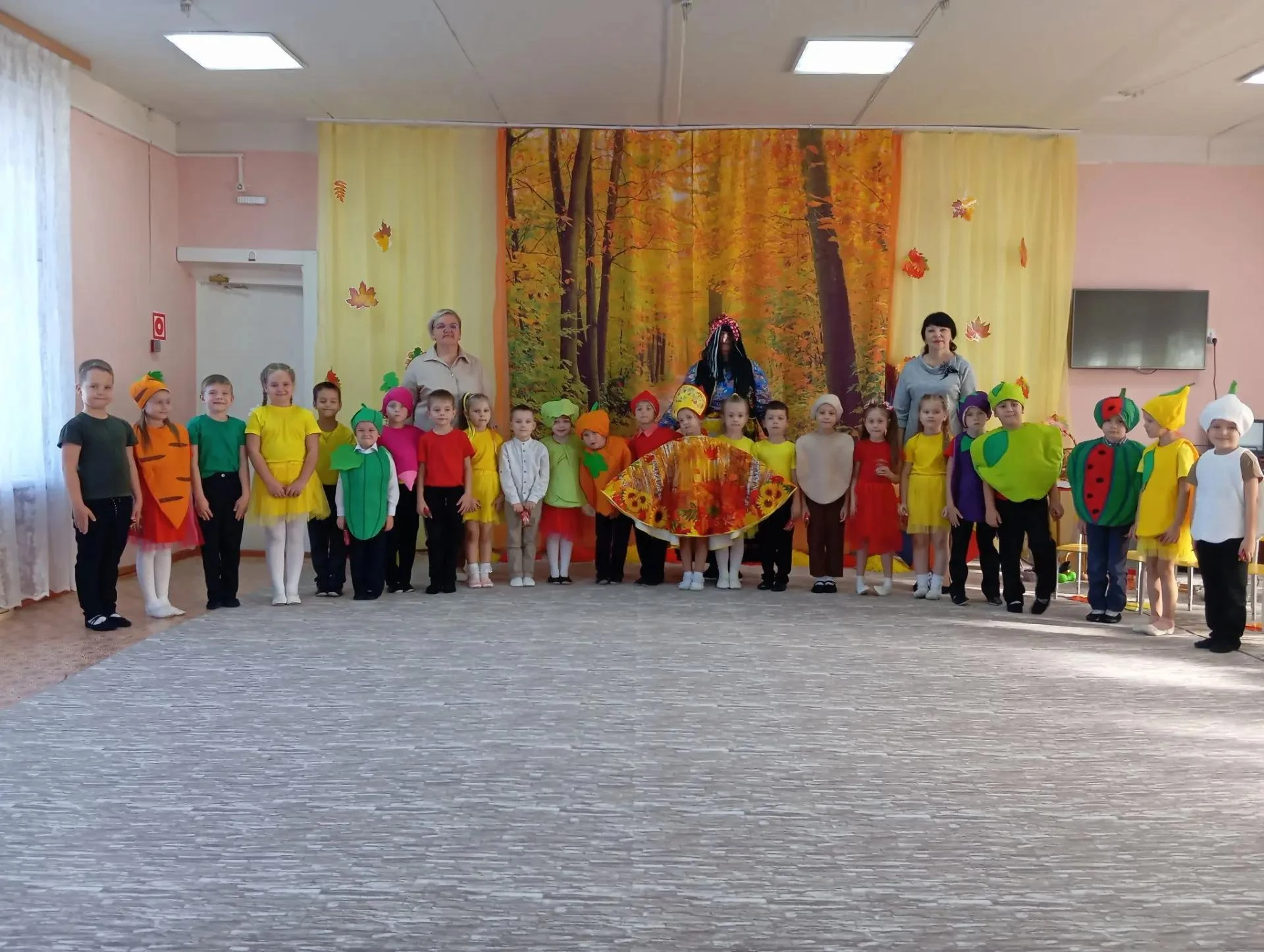 🍂 Золотая осень в подготовительной группе! 🍁