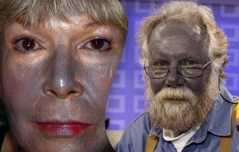 История синего человека