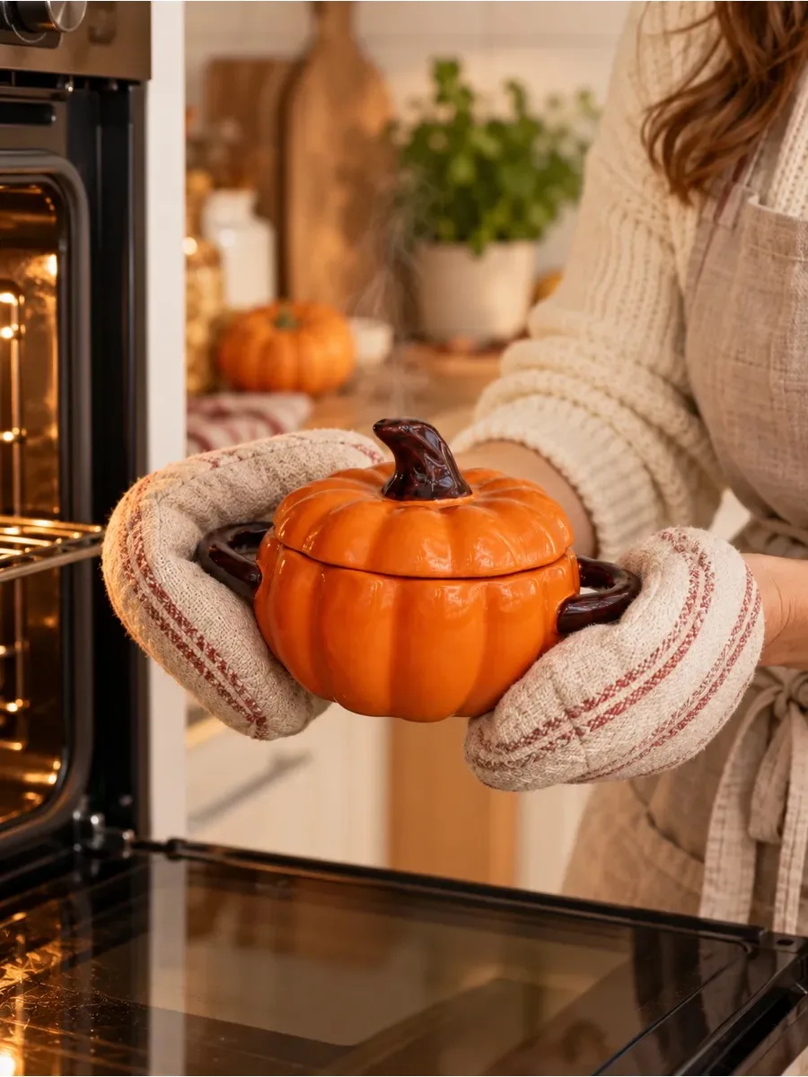 Блюдо для запекания с крышкой Тыква 🎃