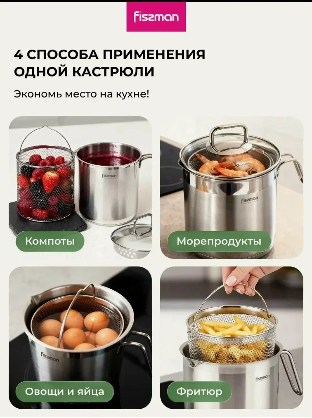 Напоминаю , компания проводит сейчас закупку посуды Fissman .