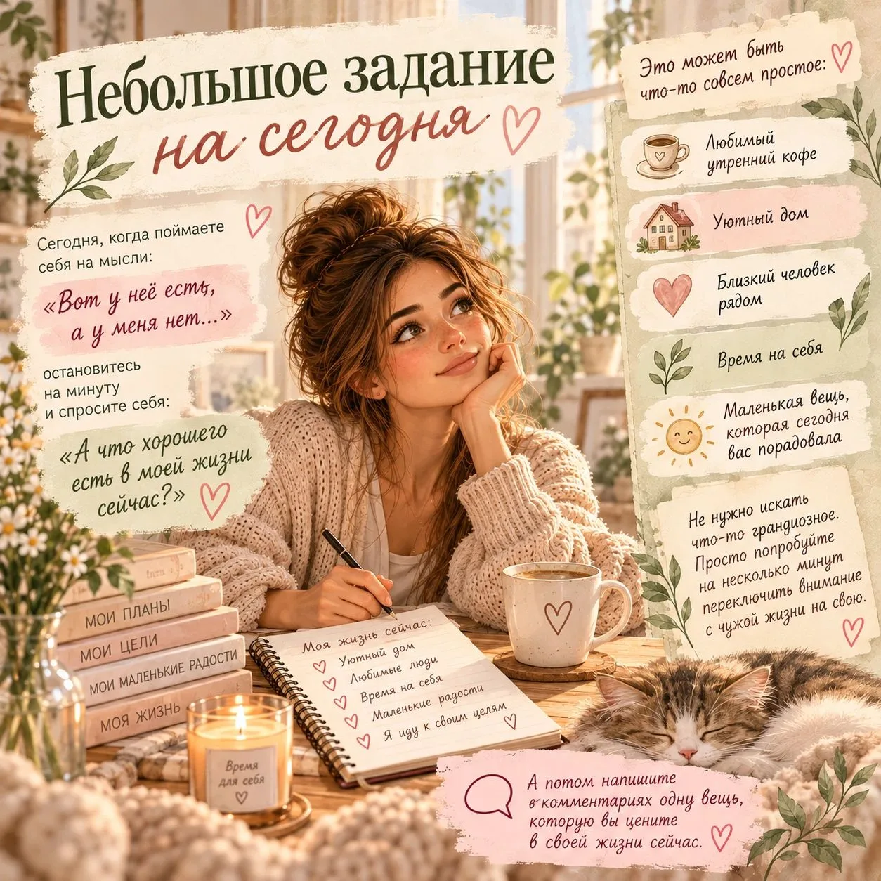 🤍 Небольшое задание на сегодня