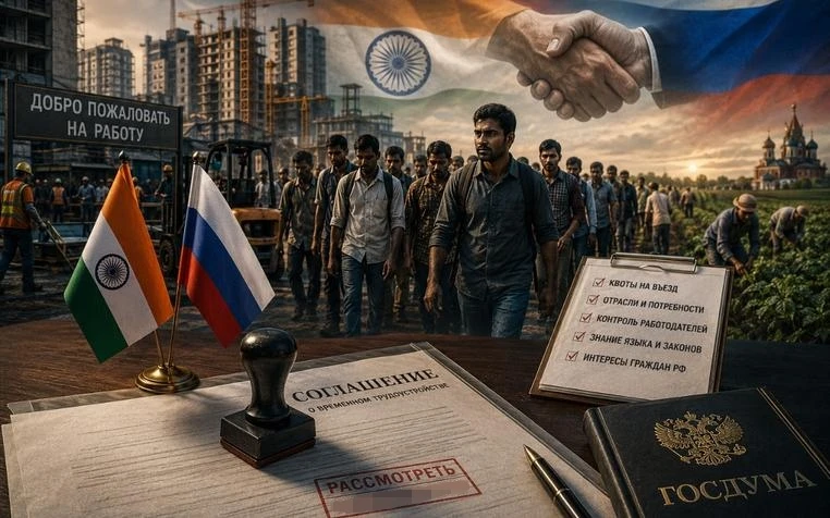 🇮🇳 Татарстан привлек более трех тысяч работников из Индии.🇮🇳