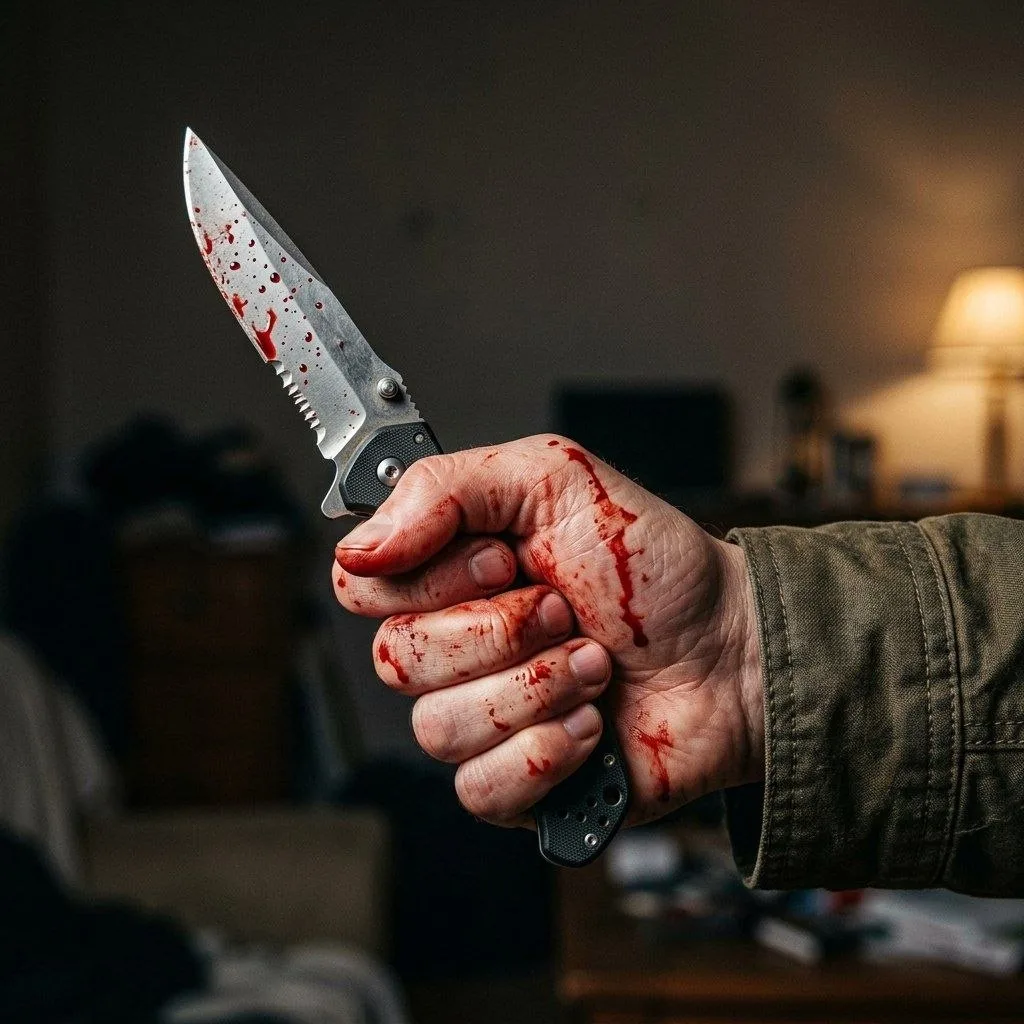 В Калининграде мужчина ударил соседа ножом из ревности