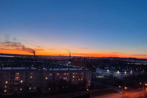 Красота вечерней Читы 😌