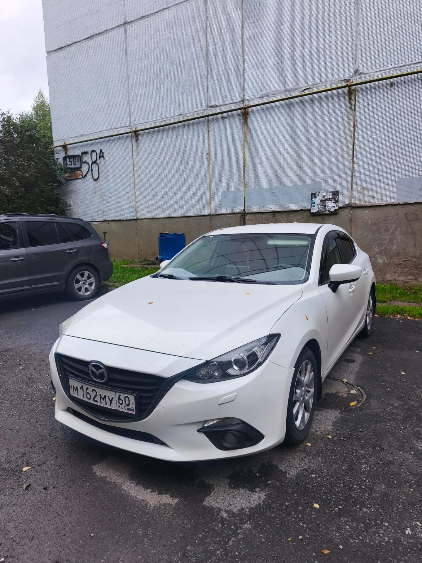 На осмотре была Mazda 3 BM.