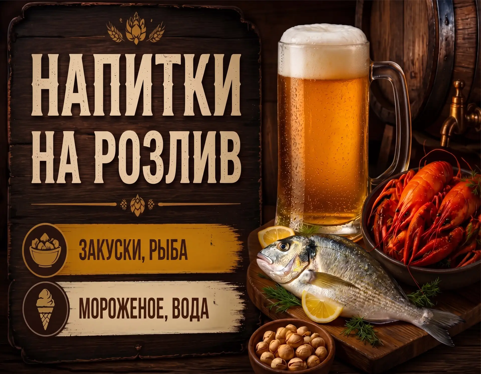 Требуется продавец в магазин разливных напитков