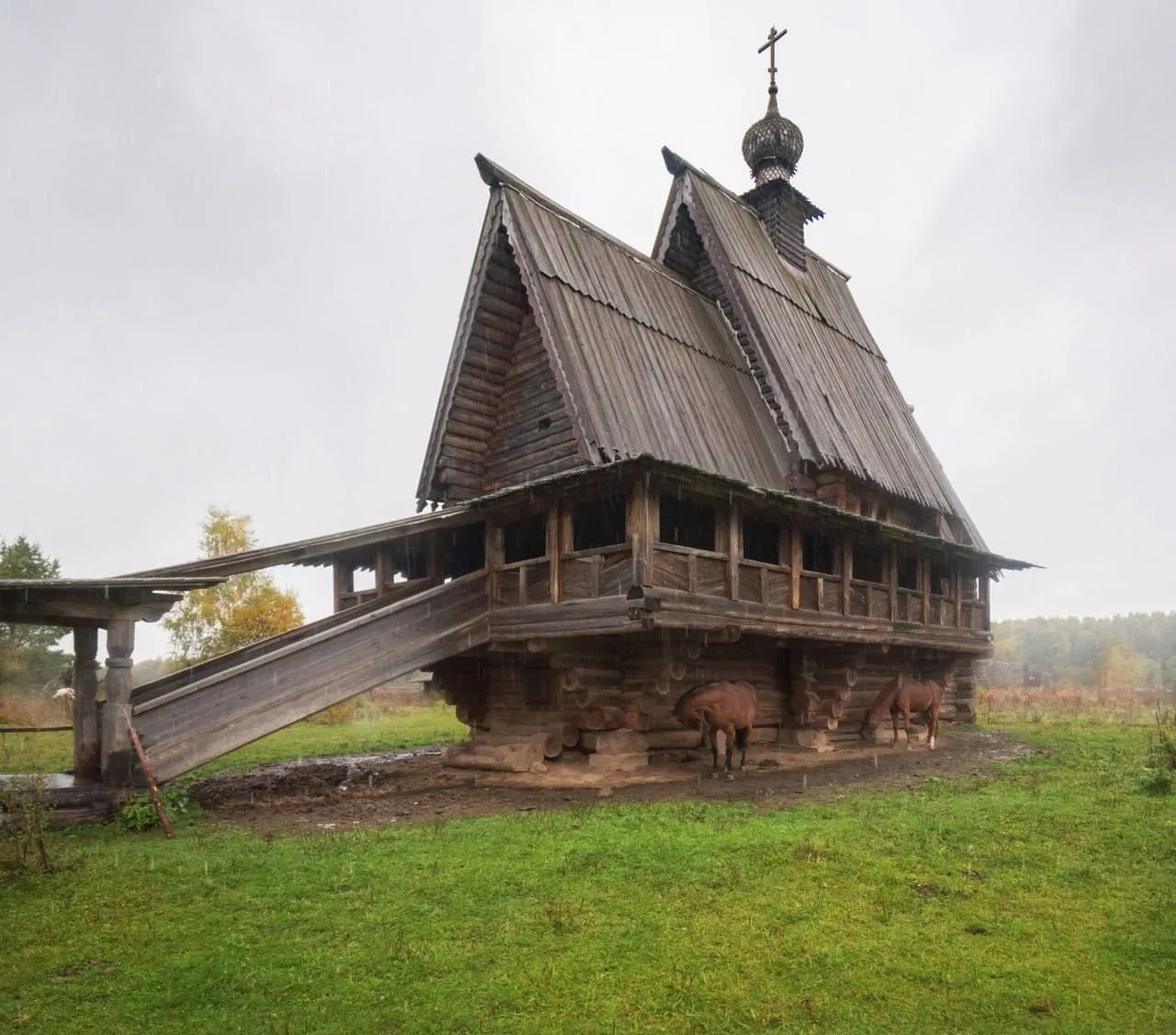 ⛪ Новые Кижи в Новой Москве — деревянные церкви в традициях древнерусского зодчества