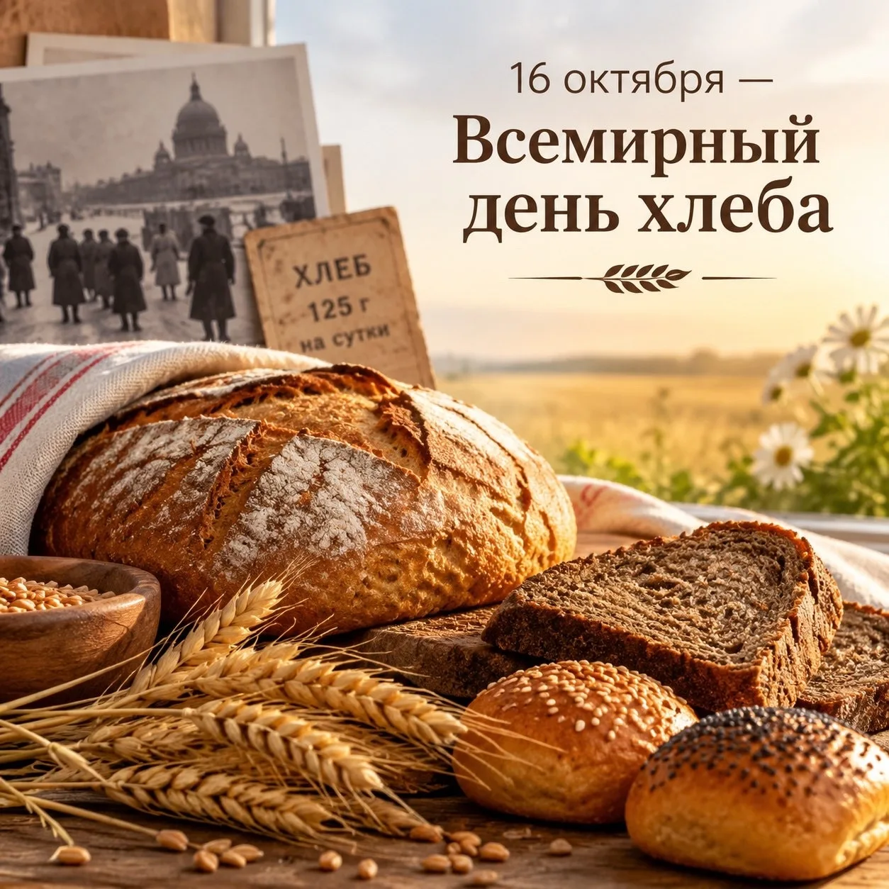 🍞 «Хлеб — всему голова»! 🍞