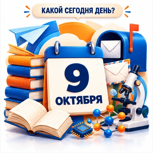 📅 9 октября — какой сегодня день?
