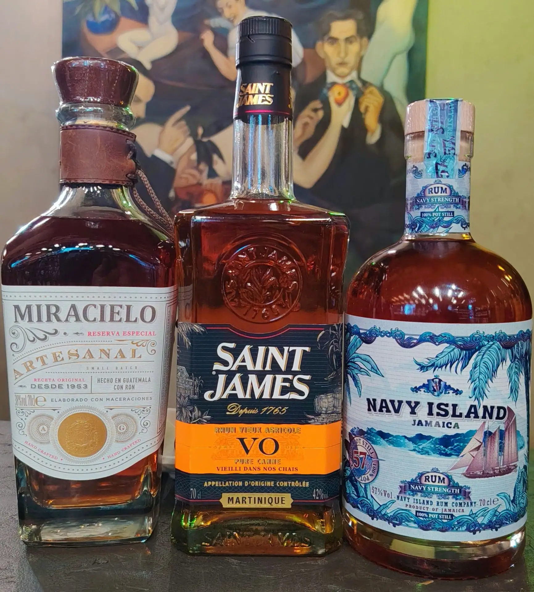 🥃 Три основных стиля рома: французский, испанский и английский.