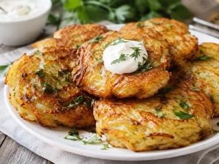 Драники луковые.