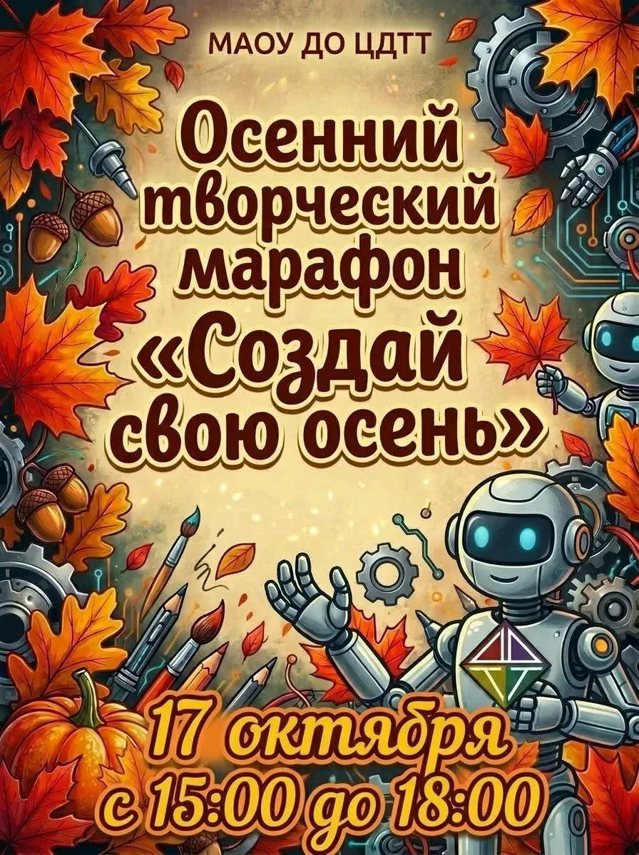 🍁🍂Городской Центр детского технического творчества приглашает!