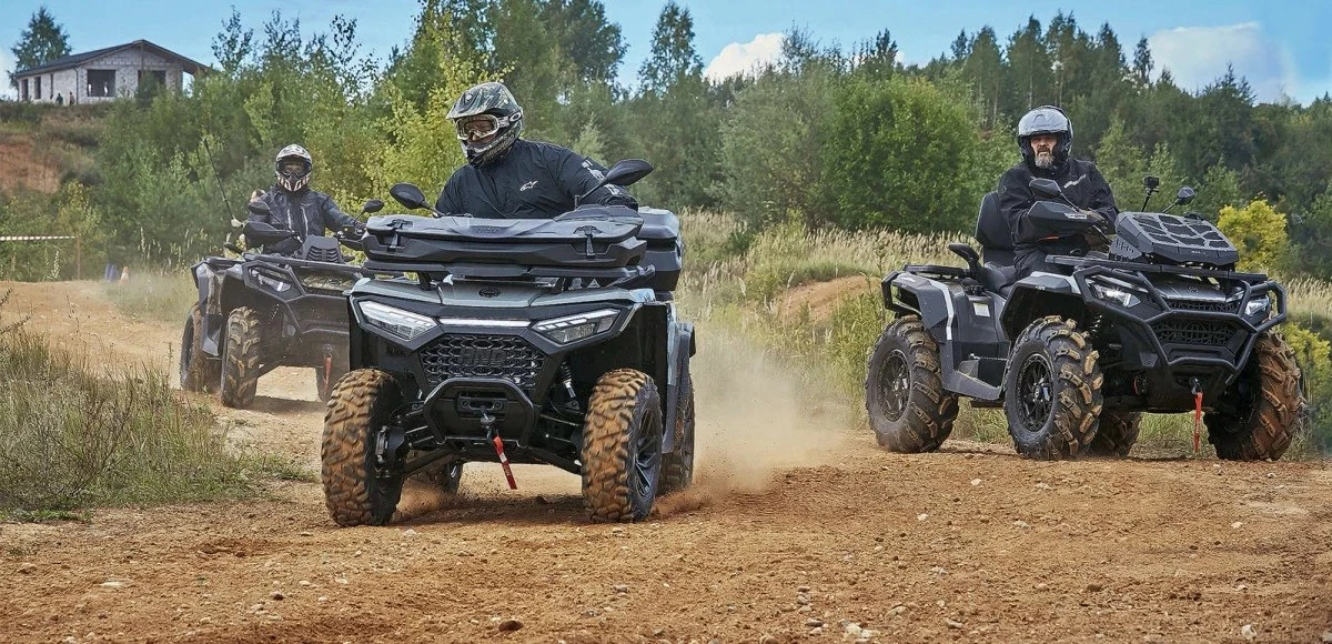 💨 Это вам не «Хонда»: тест квадроциклов QRX 350 и QRX 1000 Trail