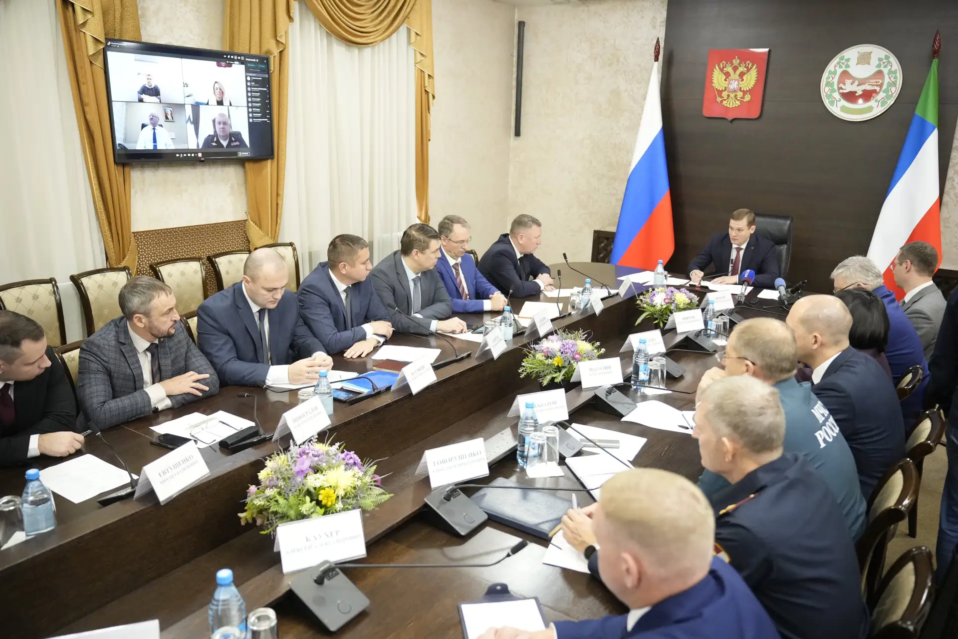 Провел штаб по обстановке на топливном рынке Хакасии