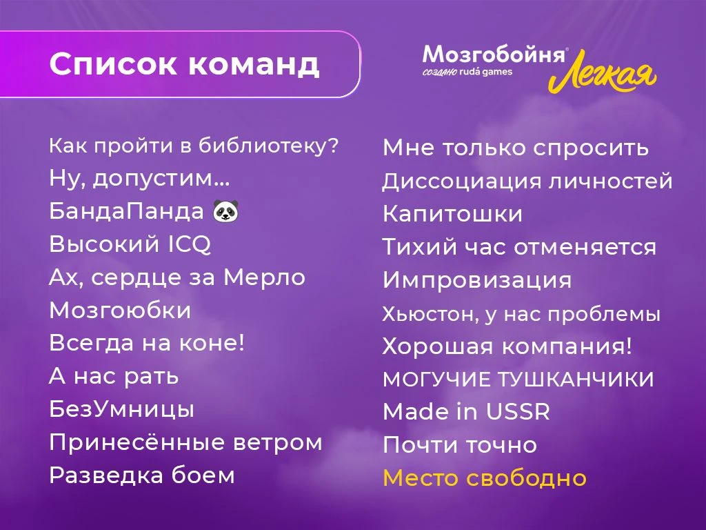 Четверг — повод собраться вместе 💥