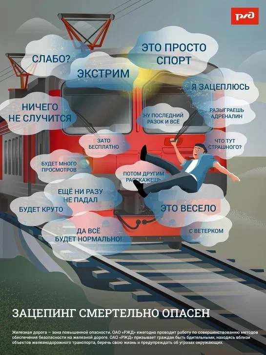 🚂 Осторожно, рельсы! Памятка для родителей «Умки» о безопасности на железной дороге