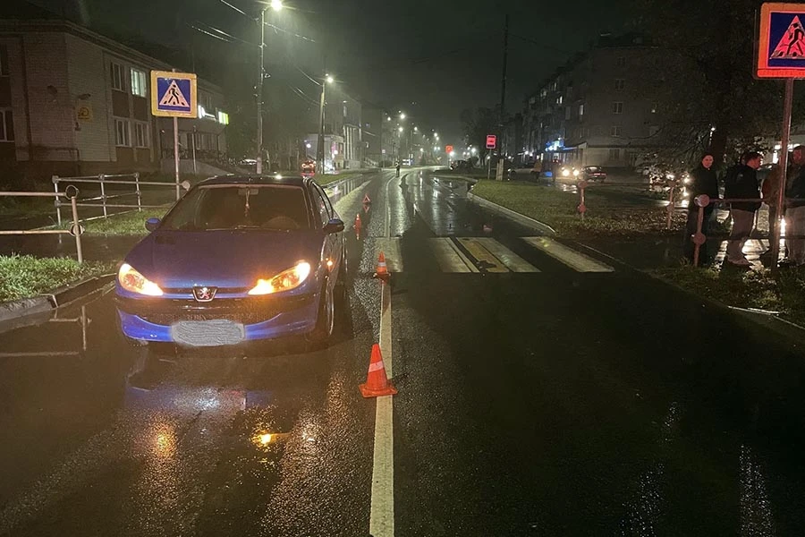 В Камешково на «зебре» сбили ребёнка