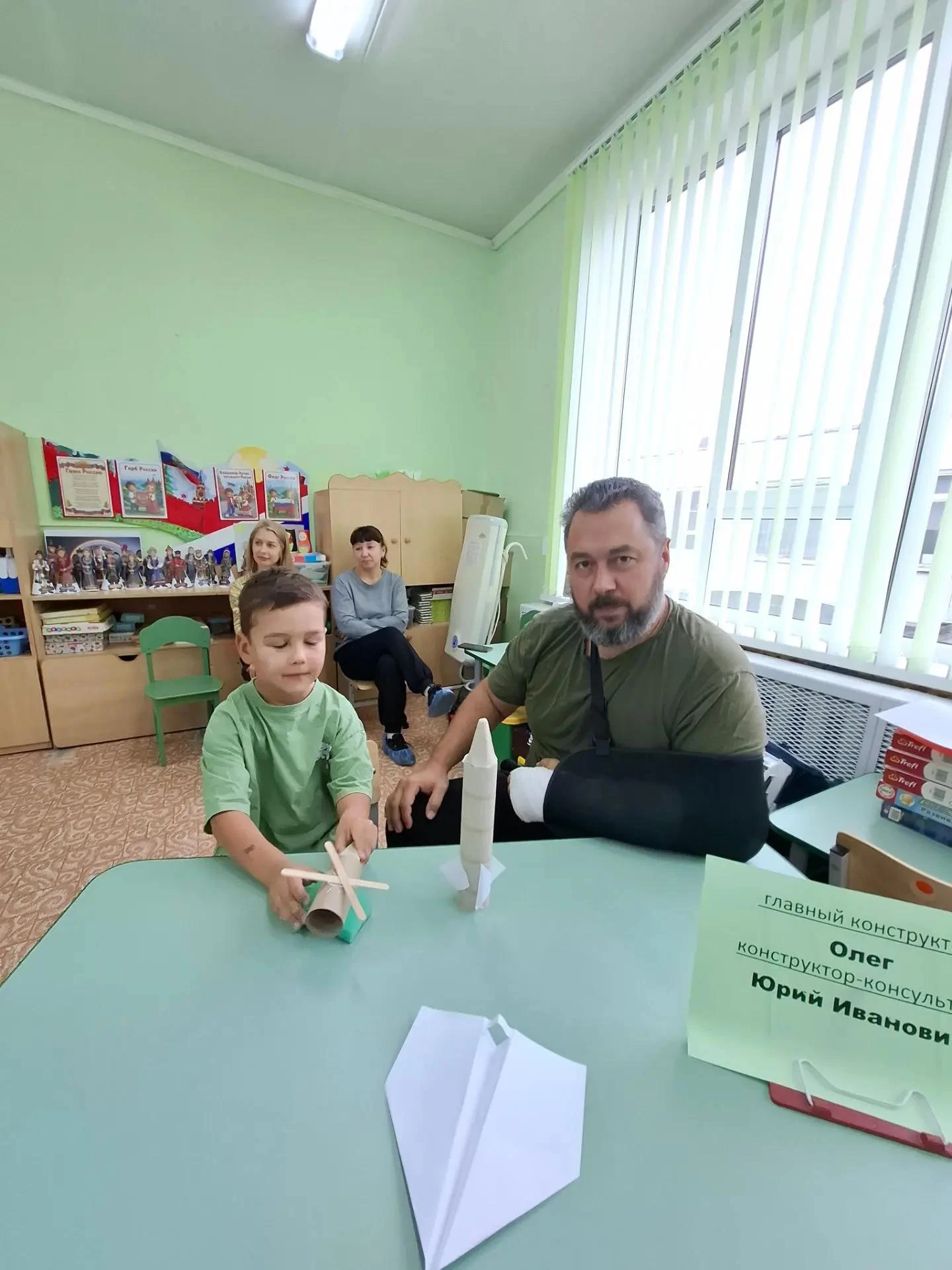 В преддверии Дня отца Юрий Гончарук вместе с сыном принял участие в праздничном мастер-...