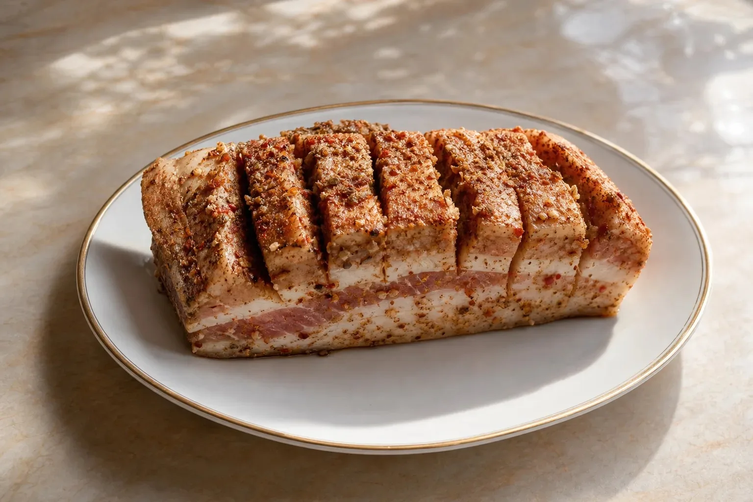🥓 Ароматное солёное сало