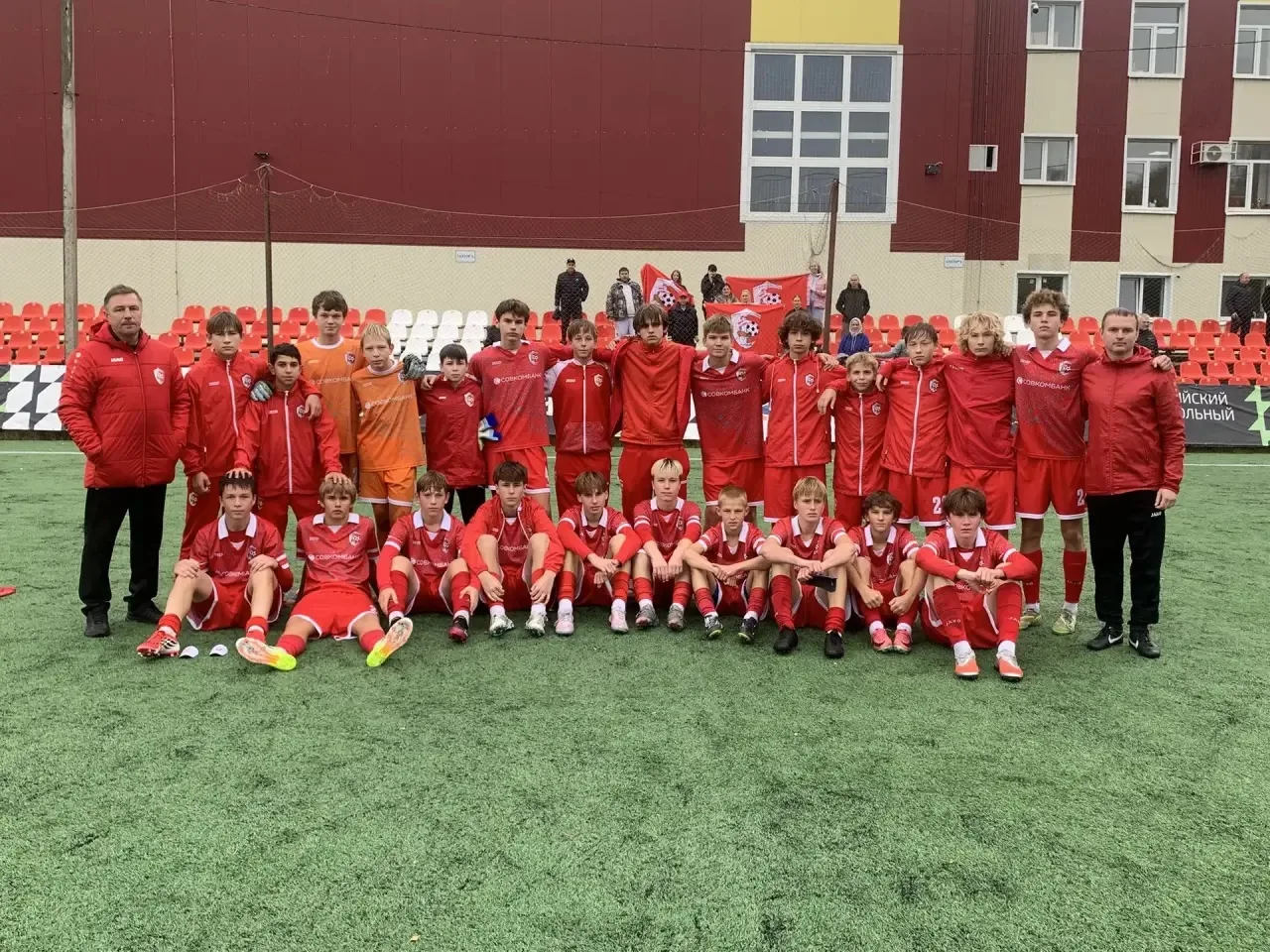 Команда 2012 года одержала победу в первом матче финала Кубка РФС! 🎉