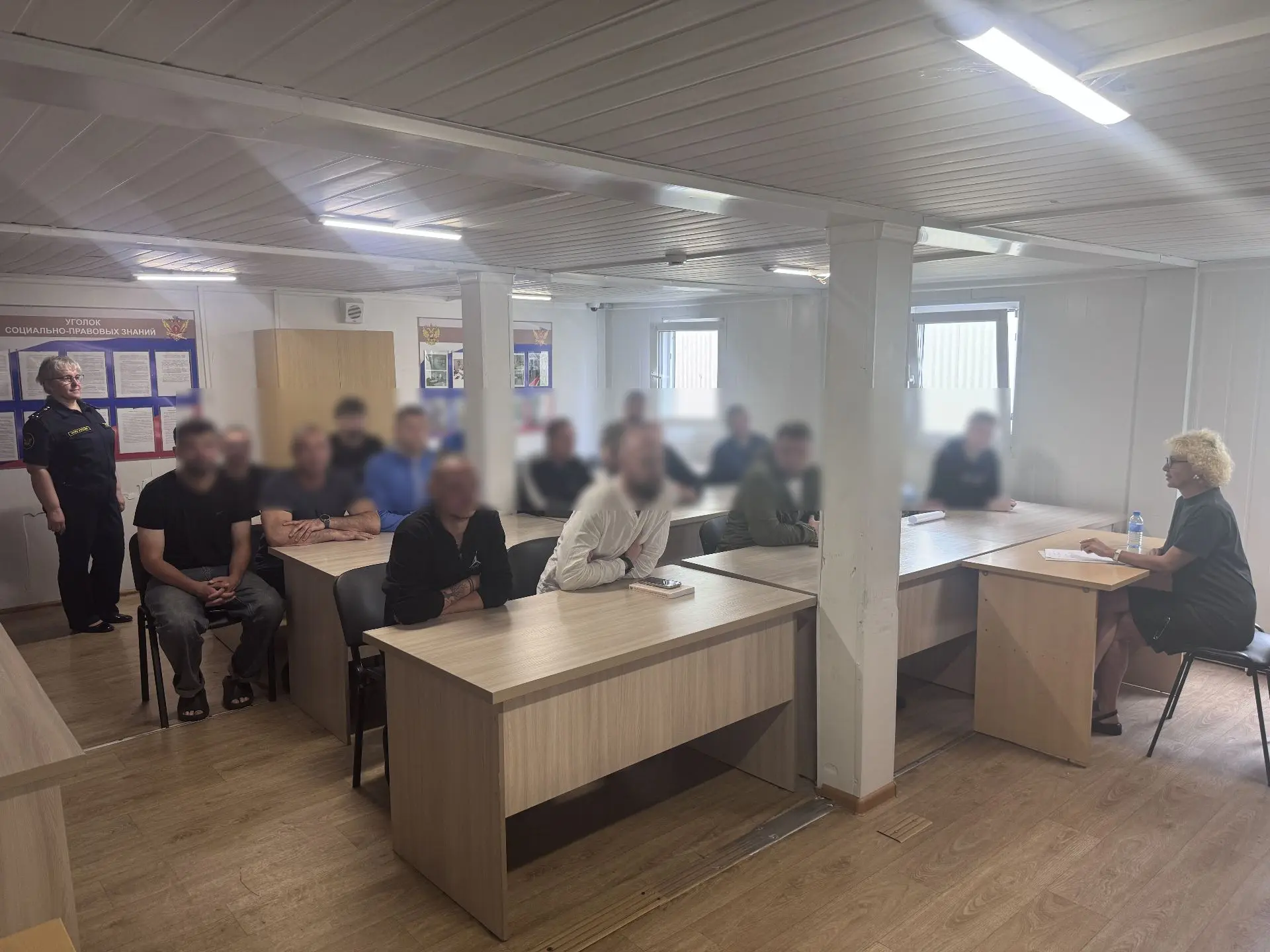 В КП-2 ГУФСИН провели правовой семинар для осужденных, готовящихся к освобождению
