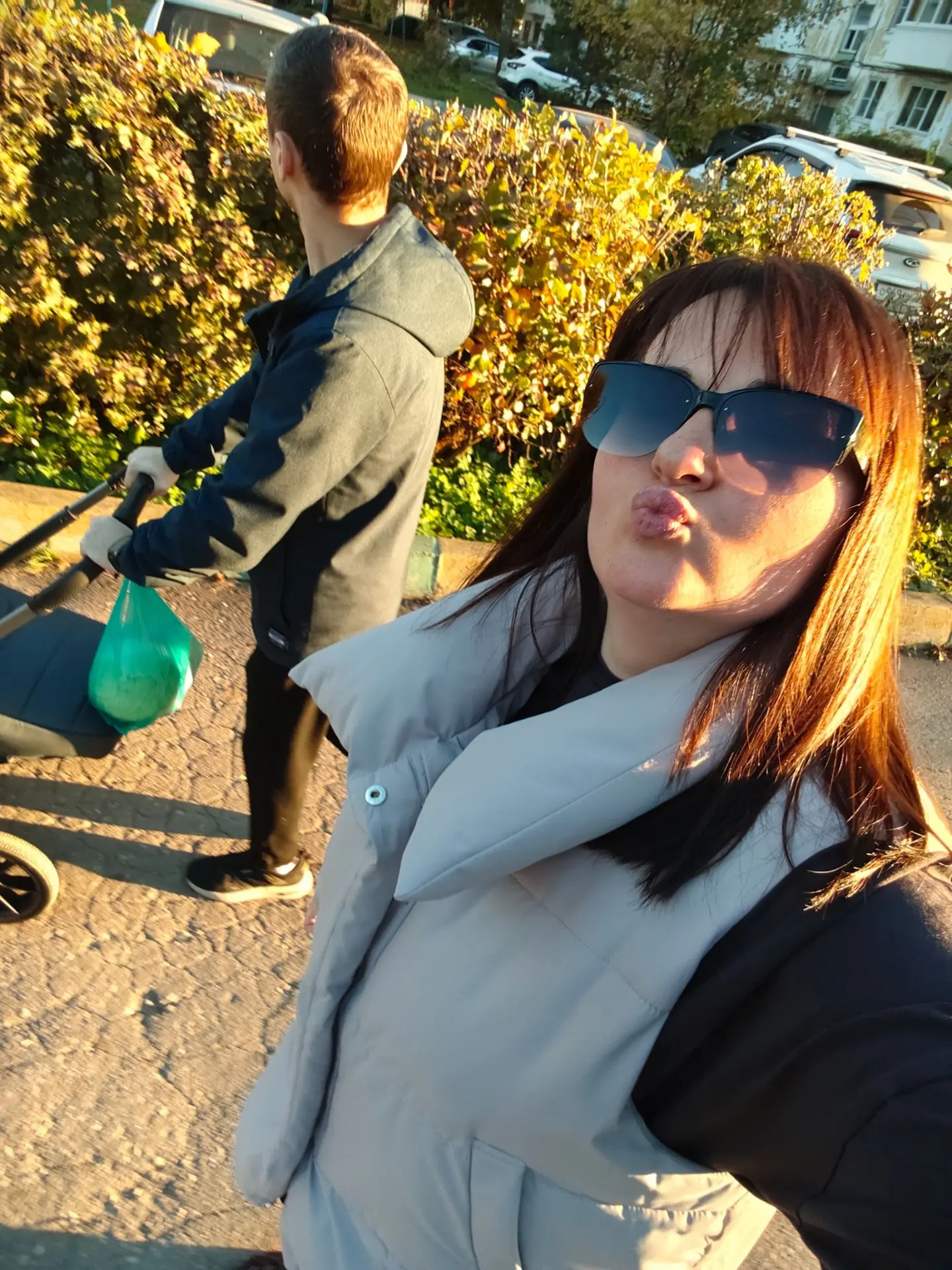 Наконец-то выбрались на прогулку 🤗