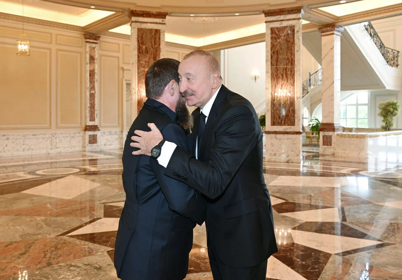 Ильхам Алиев принял в Баку Рамзана Кадырова.