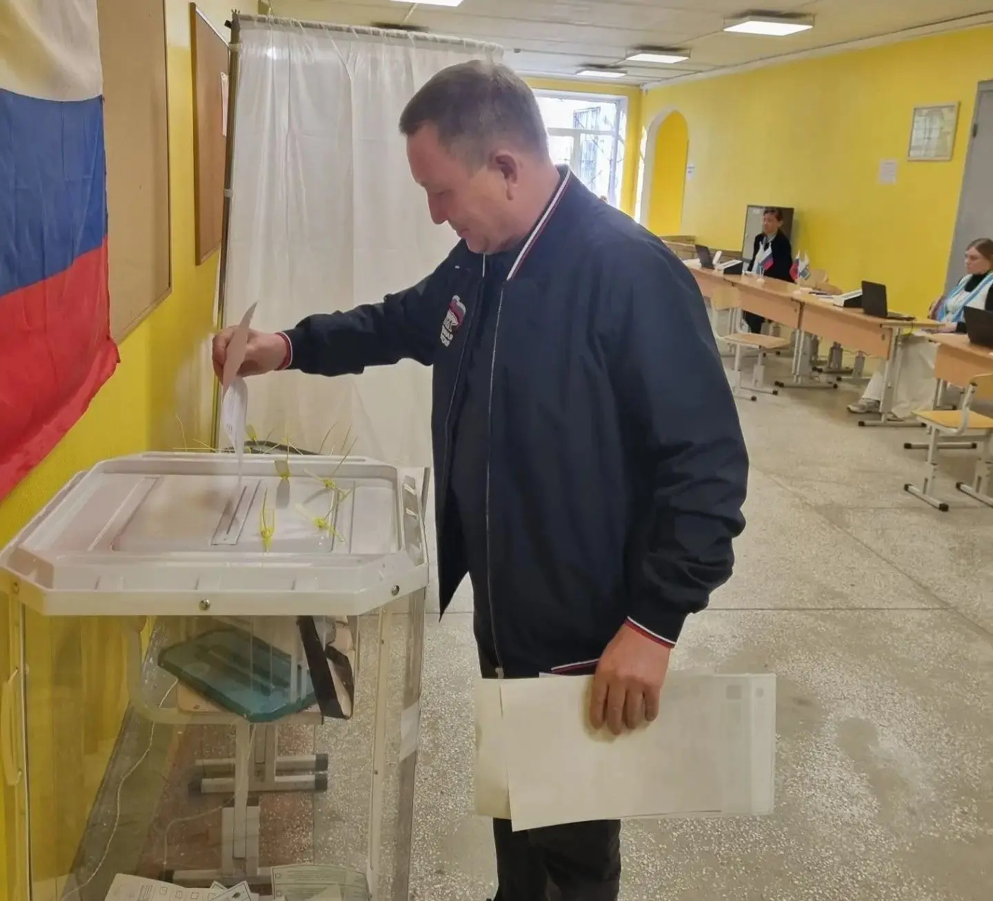 🗳️ Сегодня принял участие в голосовании