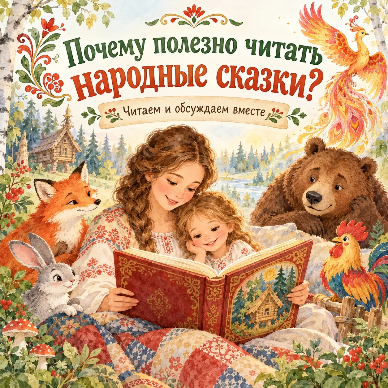 Русские народные сказки — это не только «почитали перед сном и закрыли книгу».